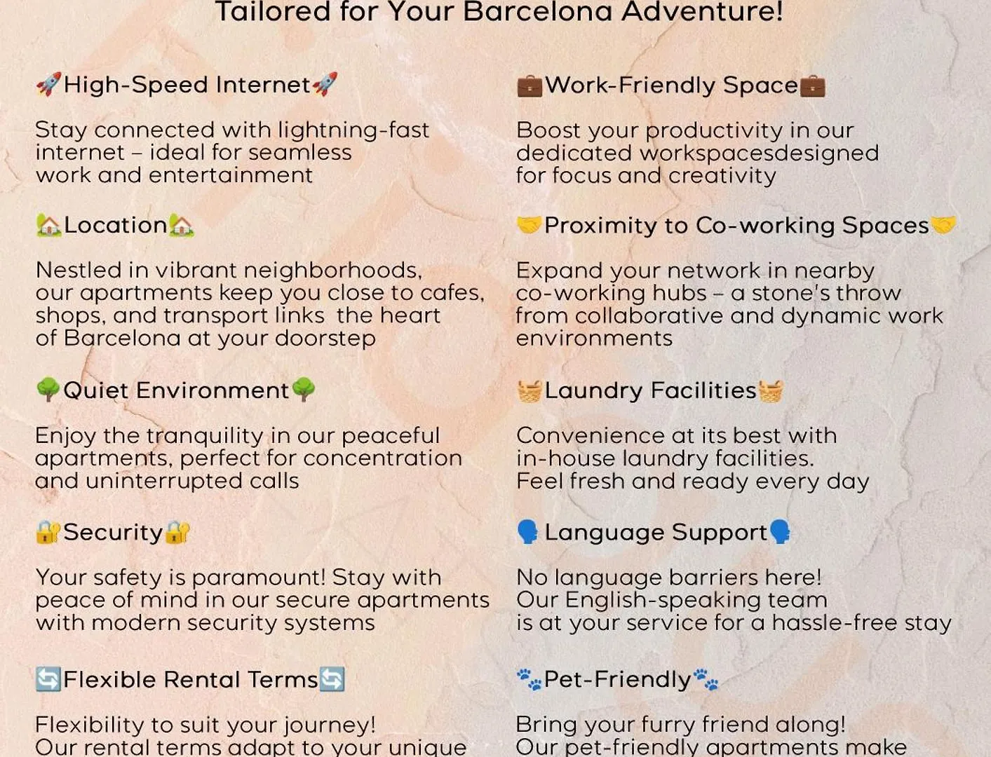 Stunning 2-Bedroom Apartment With Two Terraces Barcelona